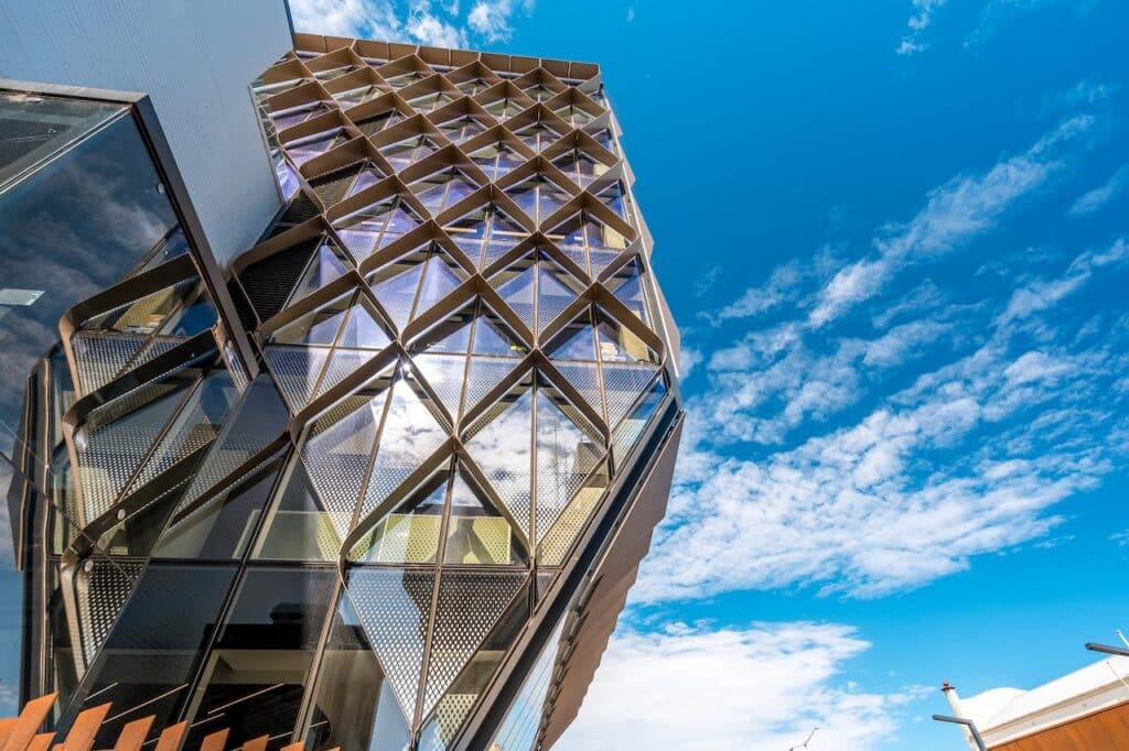 Water Building Facade in Geelong 