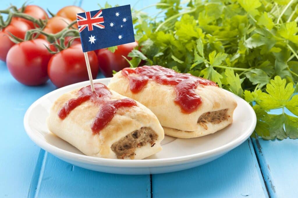 Australian Sausage Roll Food