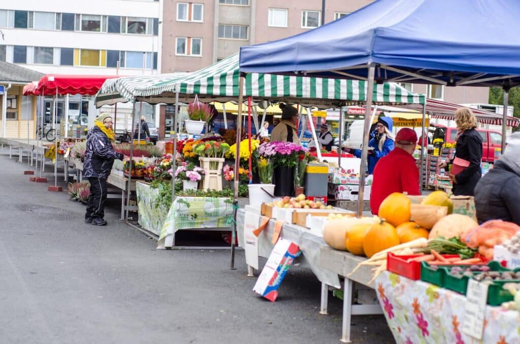 Vegetables and Fruits Sellers